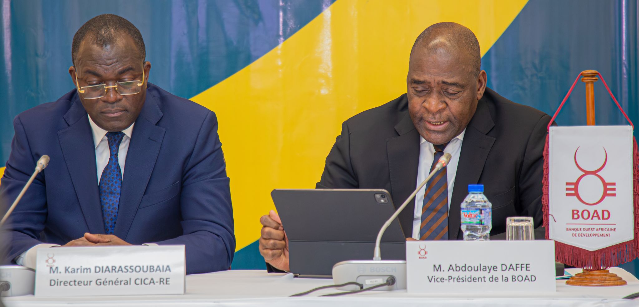 La CICA-RE et la BOAD renforcent leur coopération au service du financement du développement en Afrique de l’Ouest Photo Actu